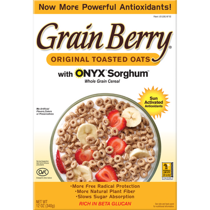 Grain Berry® Toasted Oats Original with Onyx Sorghum