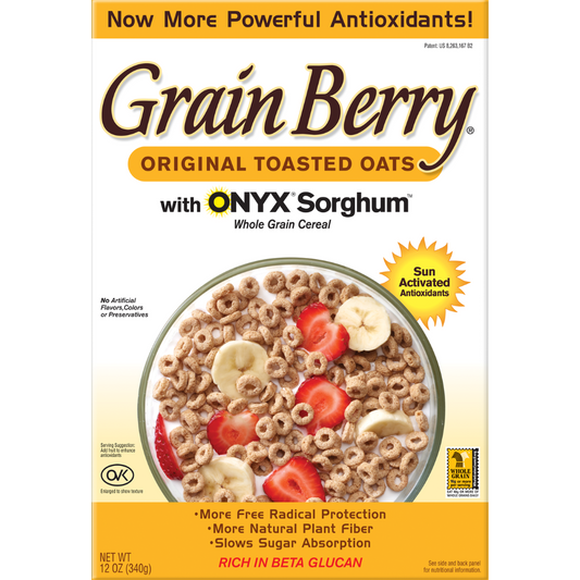 Grain Berry® Toasted Oats Original with Onyx Sorghum