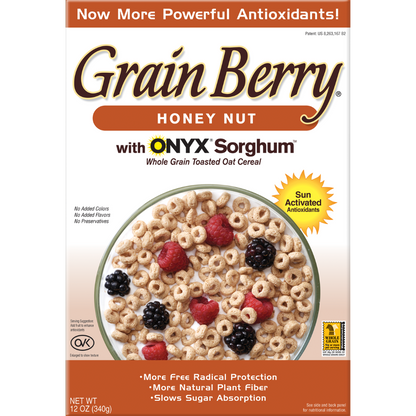 Grain Berry® Toasted Oats Honey Nut ONYX Sorghum