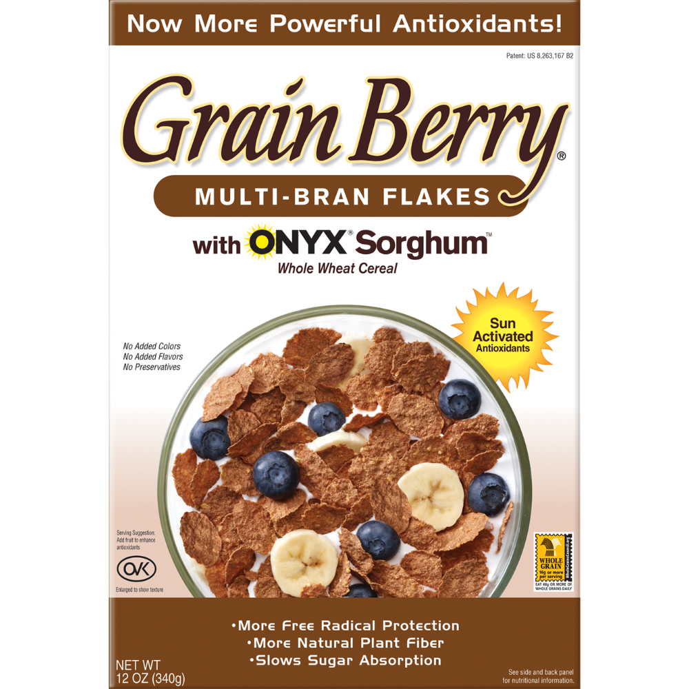 Grain Berry® Multi-Bran Flakes with ONYX Sorghum