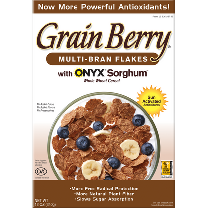Grain Berry® Multi-Bran Flakes with ONYX Sorghum