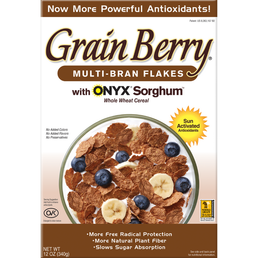 Grain Berry® Multi-Bran Flakes with ONYX Sorghum
