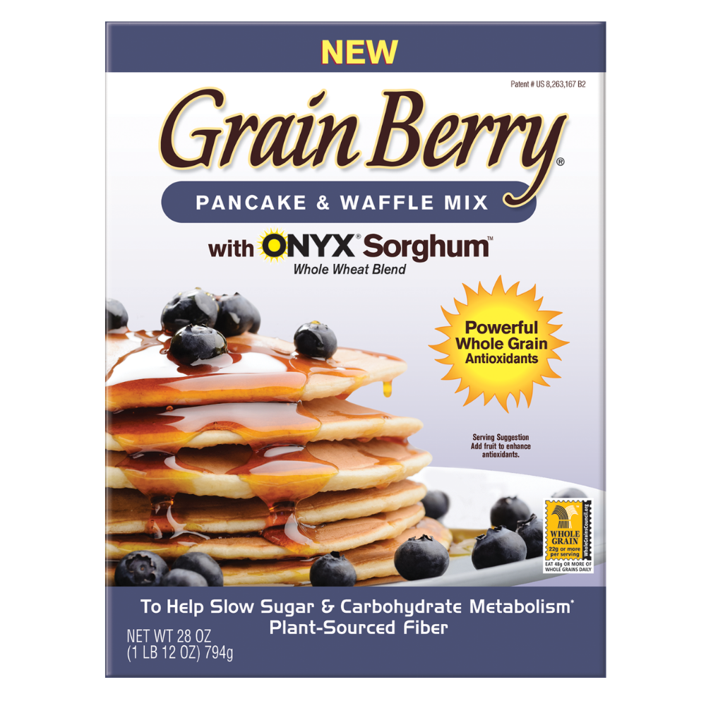 Grain Berry® Pancake & Waffle Mix with Onyx Sorghum
