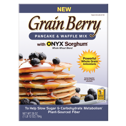 Grain Berry® Pancake & Waffle Mix with Onyx Sorghum