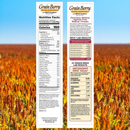Grain Berry® Toasted Oats Original with Onyx Sorghum