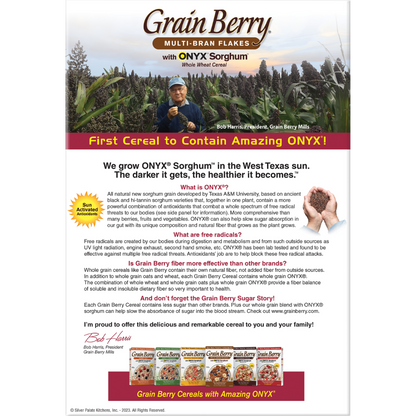 Grain Berry® Multi-Bran Flakes with ONYX Sorghum